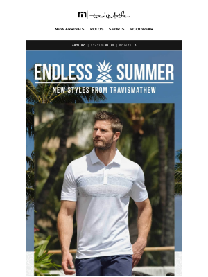 Travis Mathew - All New Styles