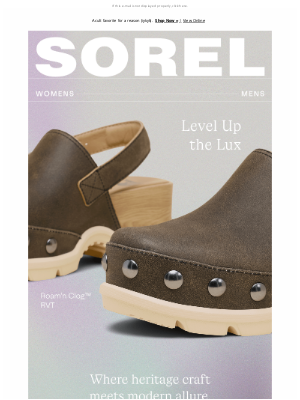 SOREL - The Clog That’s Redefining Quiet Luxury