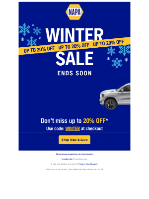 NAPA AUTO PARTS - Get The Deal, Up To 20% Off!