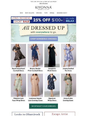 Kiyonna Clothing - So. Many. NEW. DRESSES!