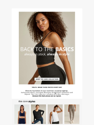 SculptHouse - Shop the CORE Collection - Beyond Yoga & more!