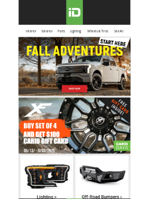CARiD - Join the Fall Gear Rush 🏎️