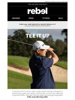 Rebel Sports (Australia) - May the course be with you ⛳