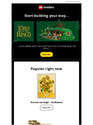 LEGO - LEGO® sets of the season