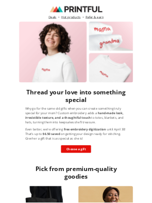 Printful - Mum’s gift: sorted 🎁