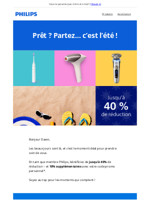 Philips - ☀️ Accès exclusif à nos offres d'été