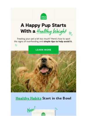 Open Farm - Healthy Pup, Happy Pup