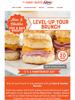 HoneyBaked Ham - Your weekend brunch plans inside 👉