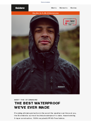 Finisterre - The Best Waterproof We've Ever Made