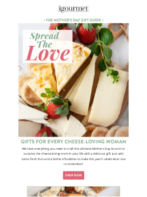 igourmet - Cheesy Mother's Day Gifts!