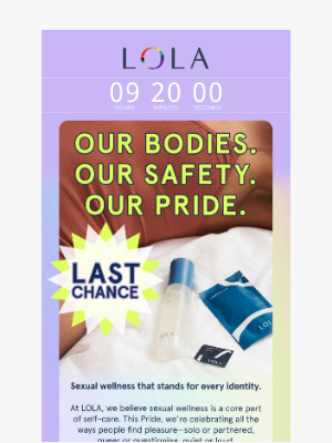 LOLA - 🌈 Final hours: 30% off ends tonight