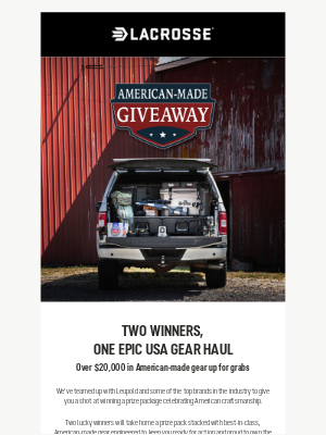 LaCrosse Footwear Inc - The American-Made Giveaway!