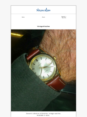 Steven Alan - Timeless Vintage Watches