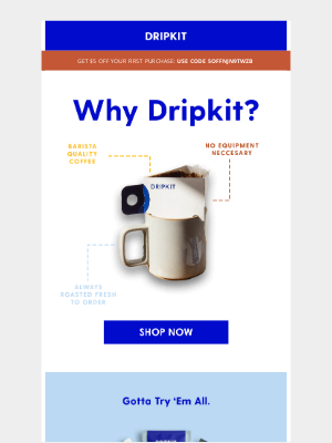 Dripkit - 4 reasons to try Dripkit