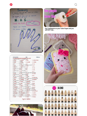 Pinterest - Richard, your taste is excellent