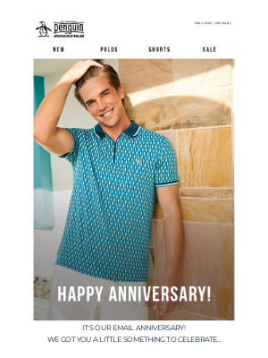 Original Penguin - Ross, It’s Our Penguin-versary! (We Got You a Gift 🎁)