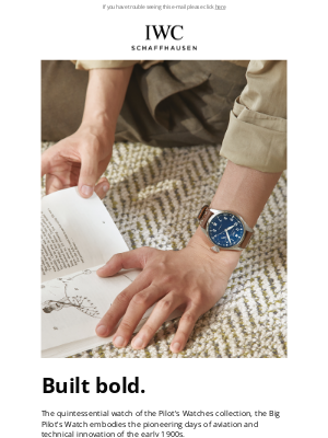 IWC Schaffhausen - Engineered for presence