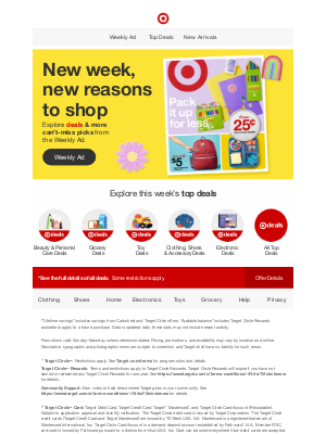 Target - Your New Weekly Ad is here.