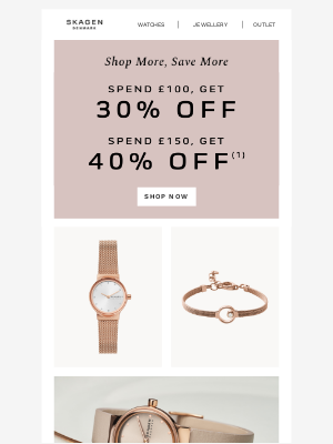 Skagen - ENDING SOON: SAVE UP TO 40% OFF