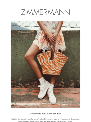 Zimmermann - Explore Goldentime: New Season Bags