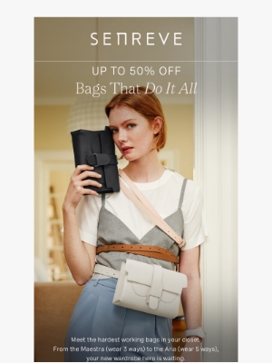 SENREVE - It's Here: The Versatility Sale