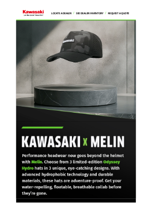 Kawasaki USA - Get Melin on your mind