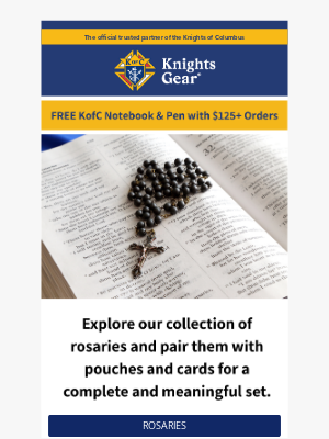 KnightsGear - Explore Our Rosaries Collection
