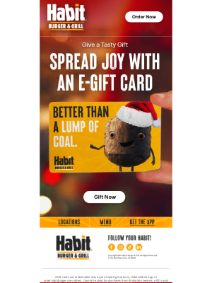 The Habit Burger Grill - PSA: E-Gift cards are live 🍔🔥