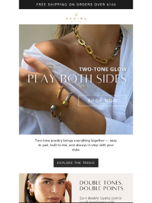Sahira Jewelry Design - Never Tone it Down