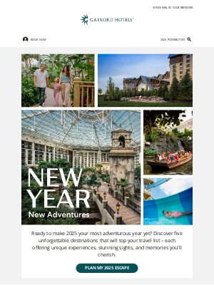 Gaylord Hotels - Crave Adventure? 5 Hot Destinations You Can’t Miss in 2025