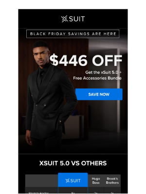 X Suit - Hundreds in savings 💵 Black Friday Sale