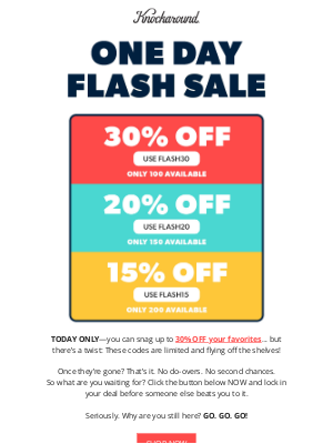 Knockaround - ⚡ FLASH SALE: Get 30% OFF before it’s gone!