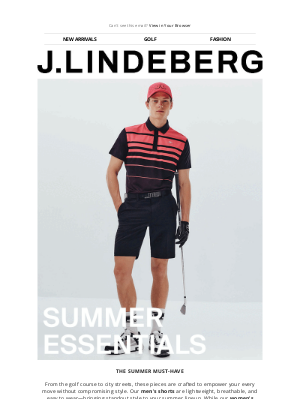 J.Lindeberg - Built For the Summer Heat