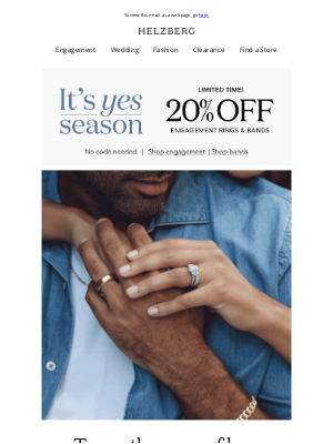 Helzberg Diamonds - For a love story that keeps getting better (and better)