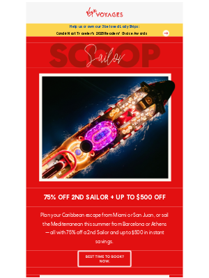 Virgin Voyages - Your Sailor Scoop is officially here.