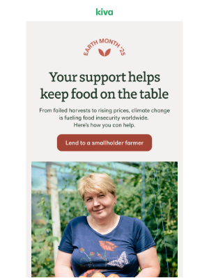 Kiva - Food security is at risk—for everyone.