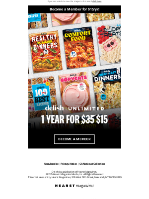 Delish - Unlock 30,000+ recipes with Delish Unlimited