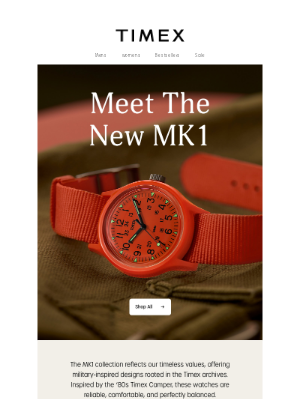 Timex - Meet Our Revamped MK1