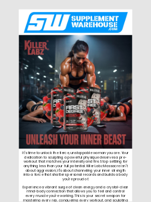 http:||supplementwarehouse.com - Ladies, Flex Those Legs, Glutes and Guns with This...