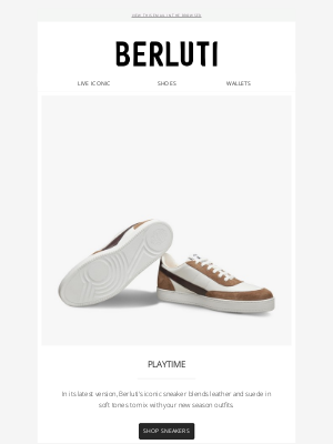 Berluti - A fresh twist on a classic sneaker