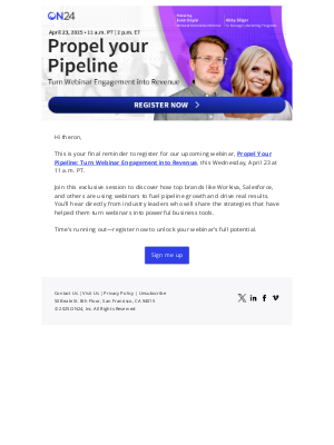 On3 Recruits - Last chance: Turn webinars into revenue