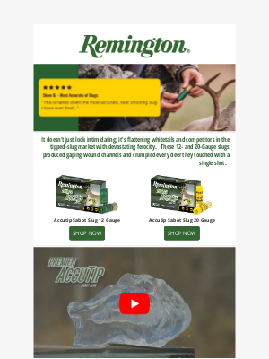 Remington - Late Season Slug Hunting