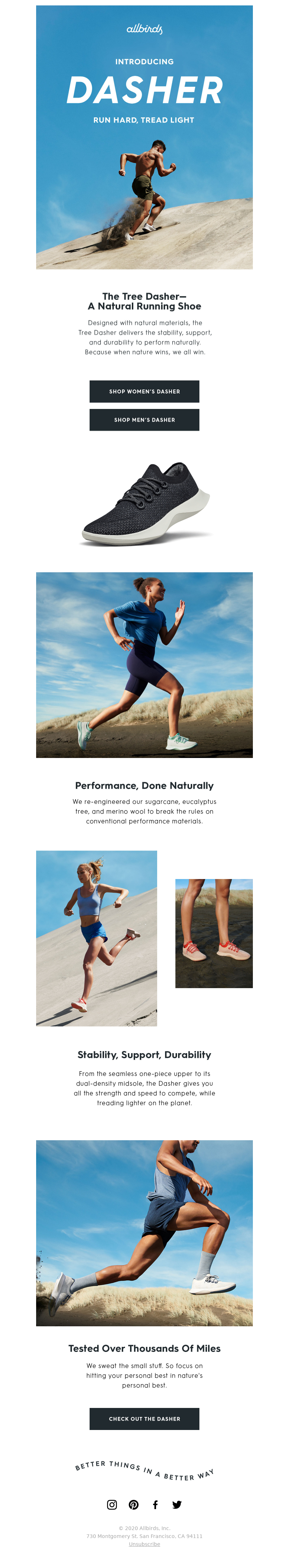Allbirds - Meet Our First Running Shoe
