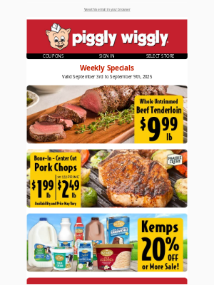 Piggly Wiggly - Weekly Specials from Piggly Wiggly