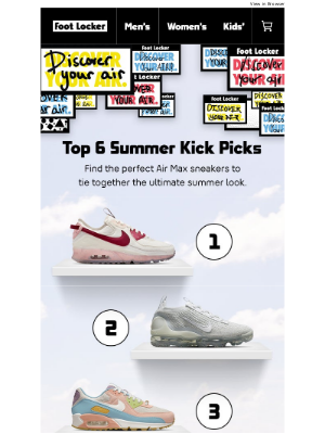 Foot Locker - Top 6 women’s Air Max essentials! 👟