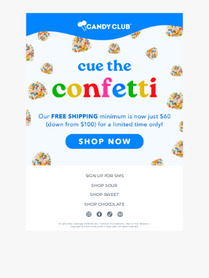 Candy Club - Don't Miss Free Shipping 💖