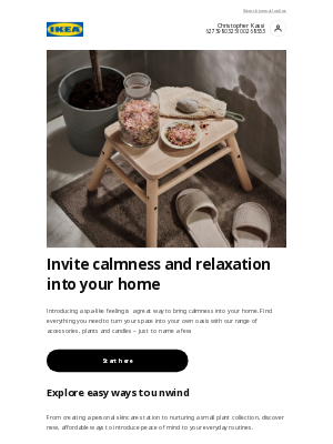 IKEA (AU) - Christopher, find new ways to unwind at home