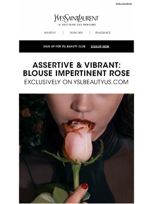 Yves Saint Laurent Beauty - Wrap Yourself In Allure With Blouse
