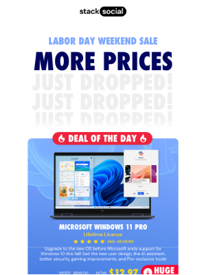 Weekend Sale: More Prices Just Dropped ⬇️⬇️