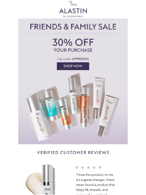 ALASTIN Skincare - 30% Off Your Purchase Ends Tomorrow!